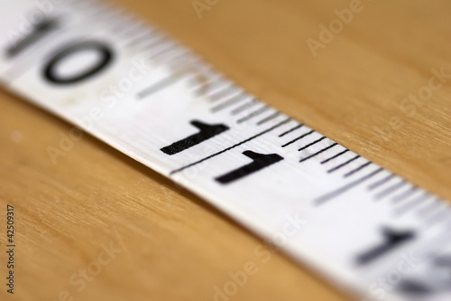Tape measue number