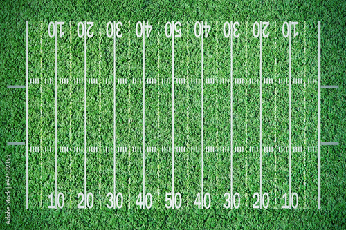 Football grass field photo