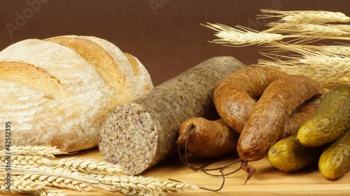 Panel kuchenny z motywem Wiejska deska