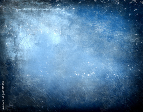 Grunge texture blu photo