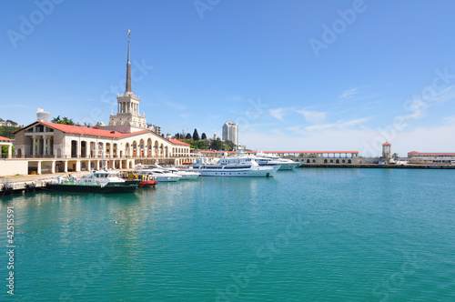 Sochi city marina