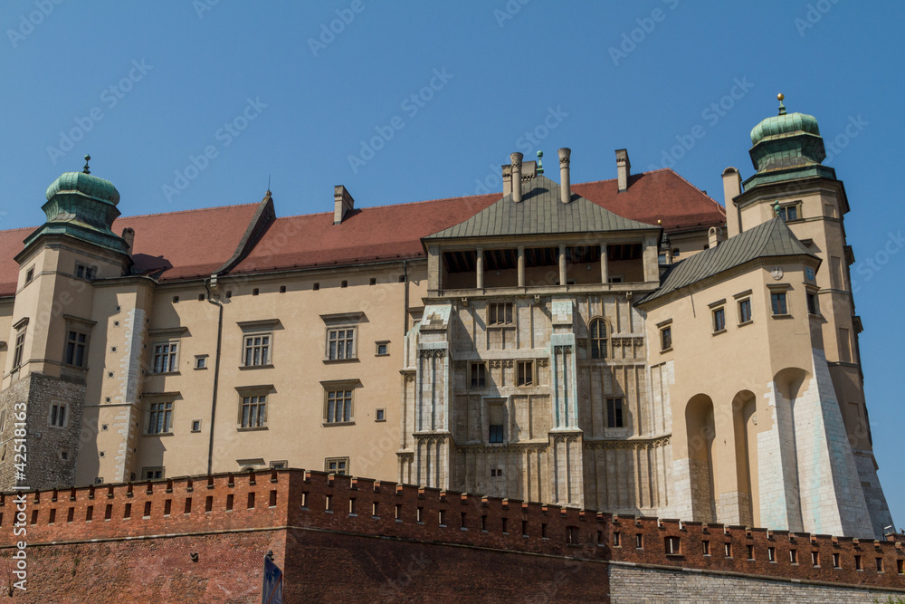 Royal castle in Wawel, Krakow