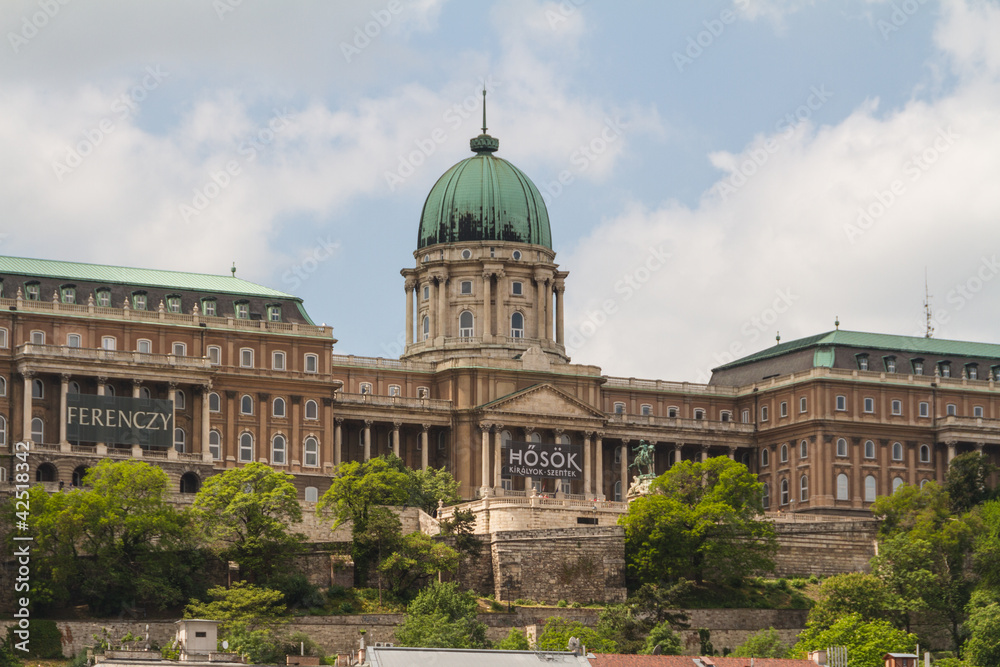 historic Royal Palace in Budapest