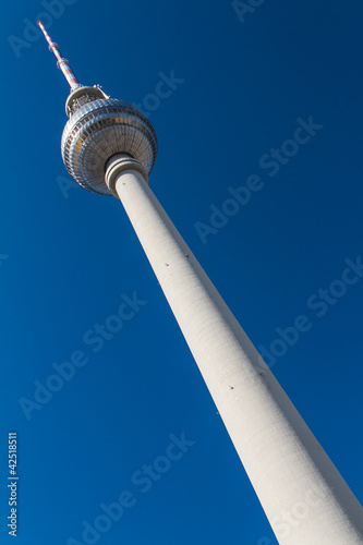television tower in berlin mitte
