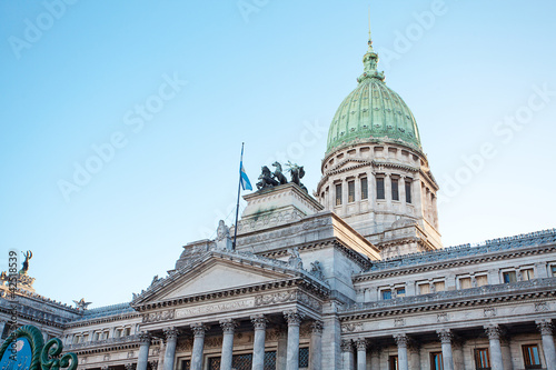 Building of Congress  in Buenos Aires, Argentina