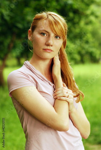 Portrait of a beautiful girl