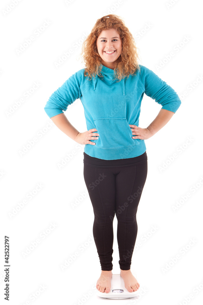 Fototapeta premium Large woman
