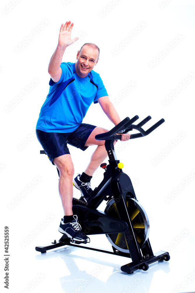 Obraz premium Fitness man.