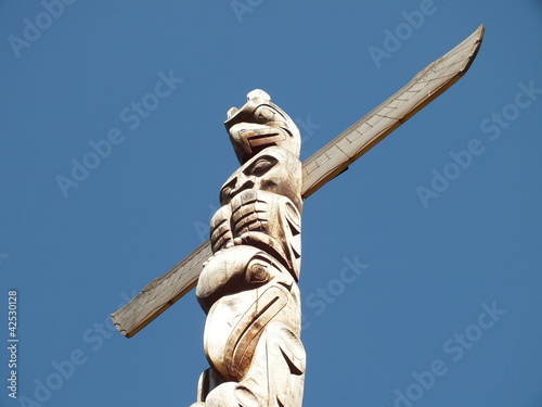 Totem, Stanley Park, Vamcouver BC photo