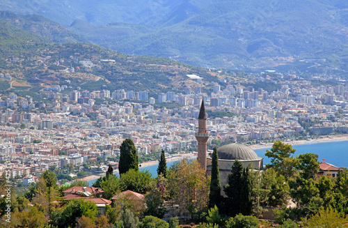 Turkey. Alanya cityscape