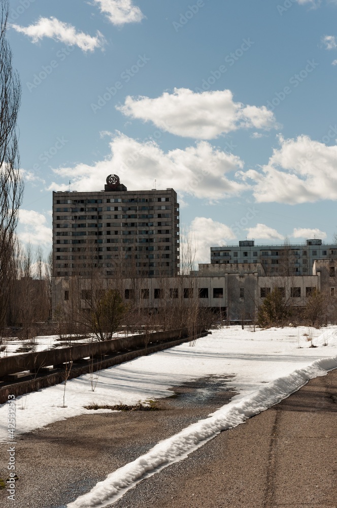 Hotel Polesie in chernobyl area, Pripyat