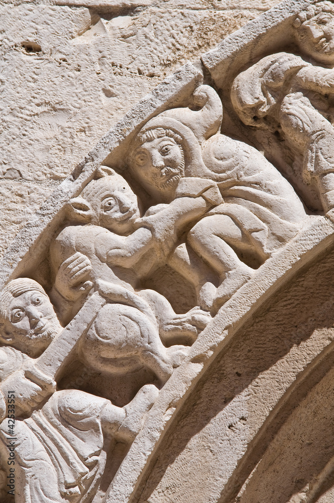 Cathedral of Barletta. Puglia. Italy.