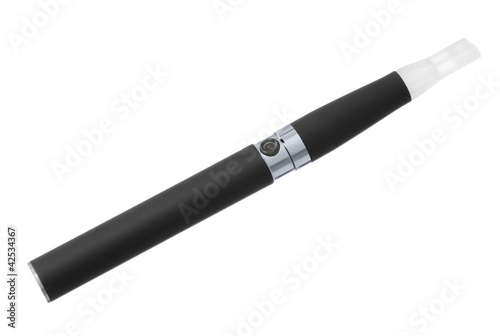 Electronic cigarette isolated on white with clipping path