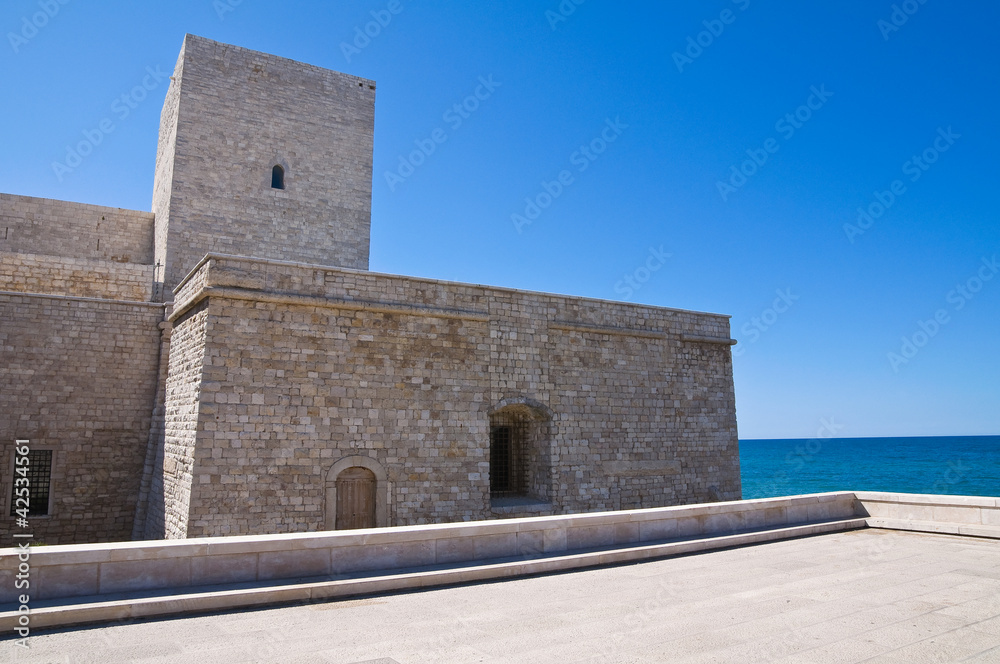 Swabian castle of Trani. Puglia. Italy.
