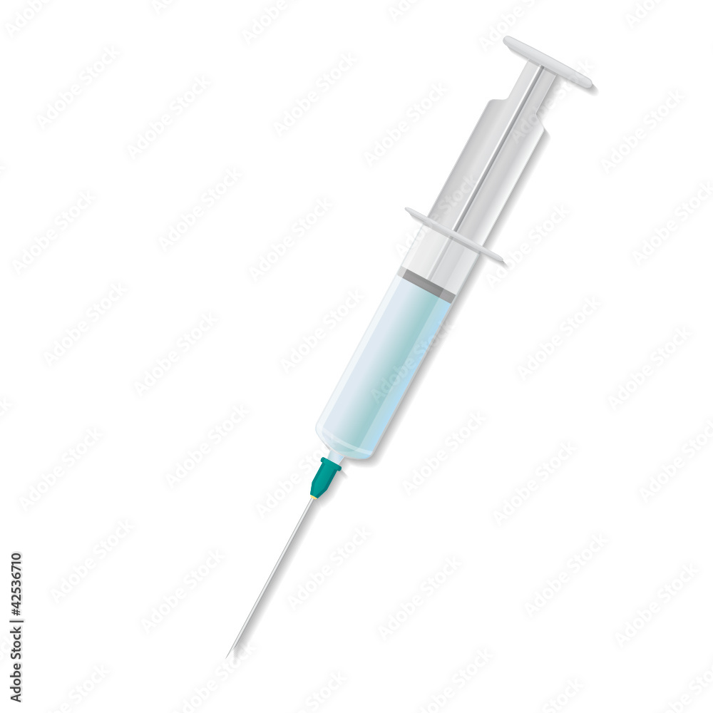 Fototapeta premium syringe with vaccine