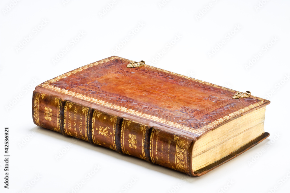 Obraz premium fragments of the Latin missal