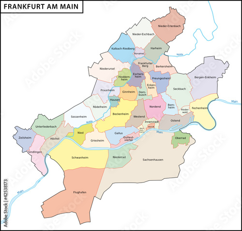 Frankfurt am Main, Administrativ