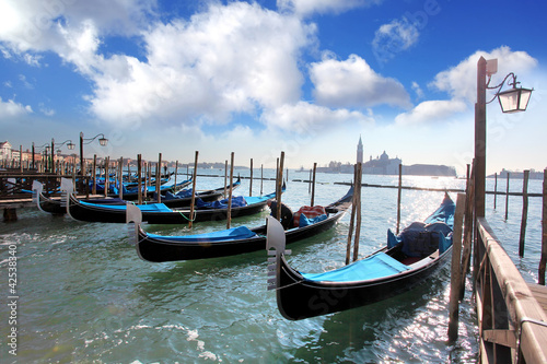 Gondolas in Venice, Italy © Tomas Marek