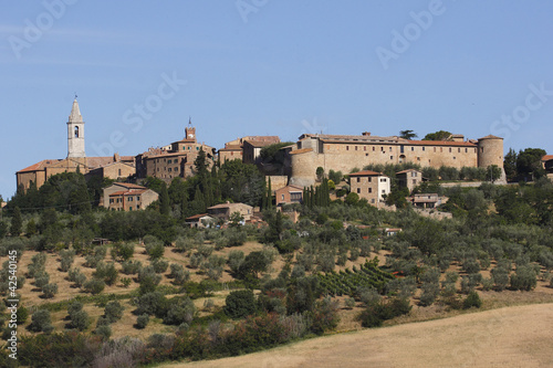 Panorama di Pienza, Siena