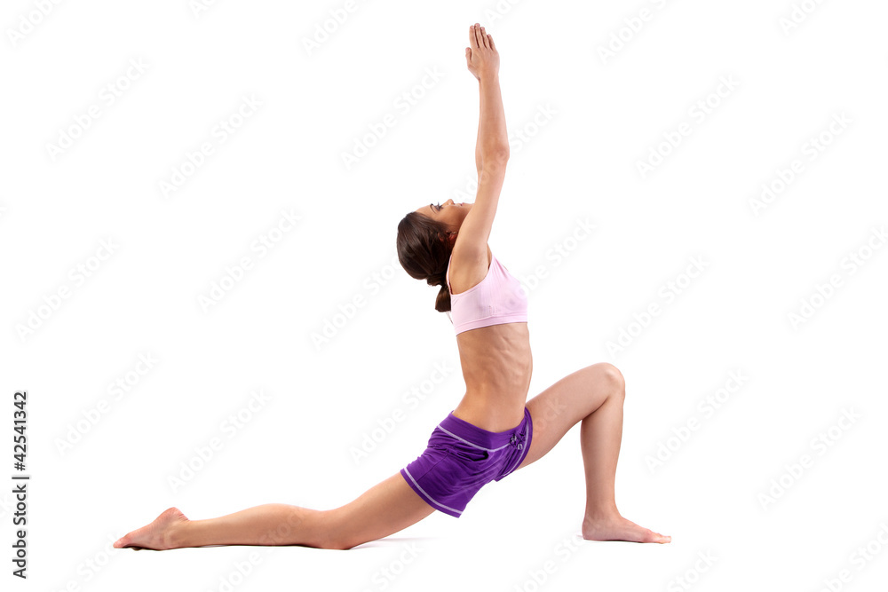 Practicing Yoga. Beautiful woman Practicing Yoga. Beautiful woman