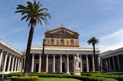 Rom Basilika St. Paolo vor den Mauern