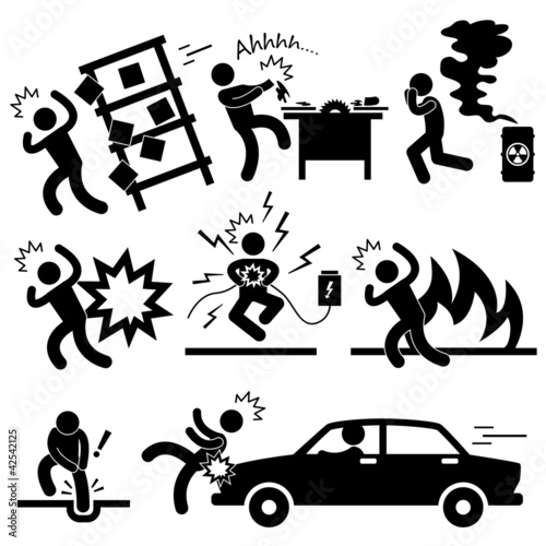 Car Accident Explosion Electrocuted Fire Danger Risk