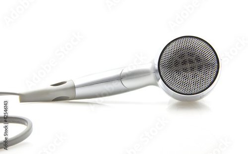 Hair drier on a white background
