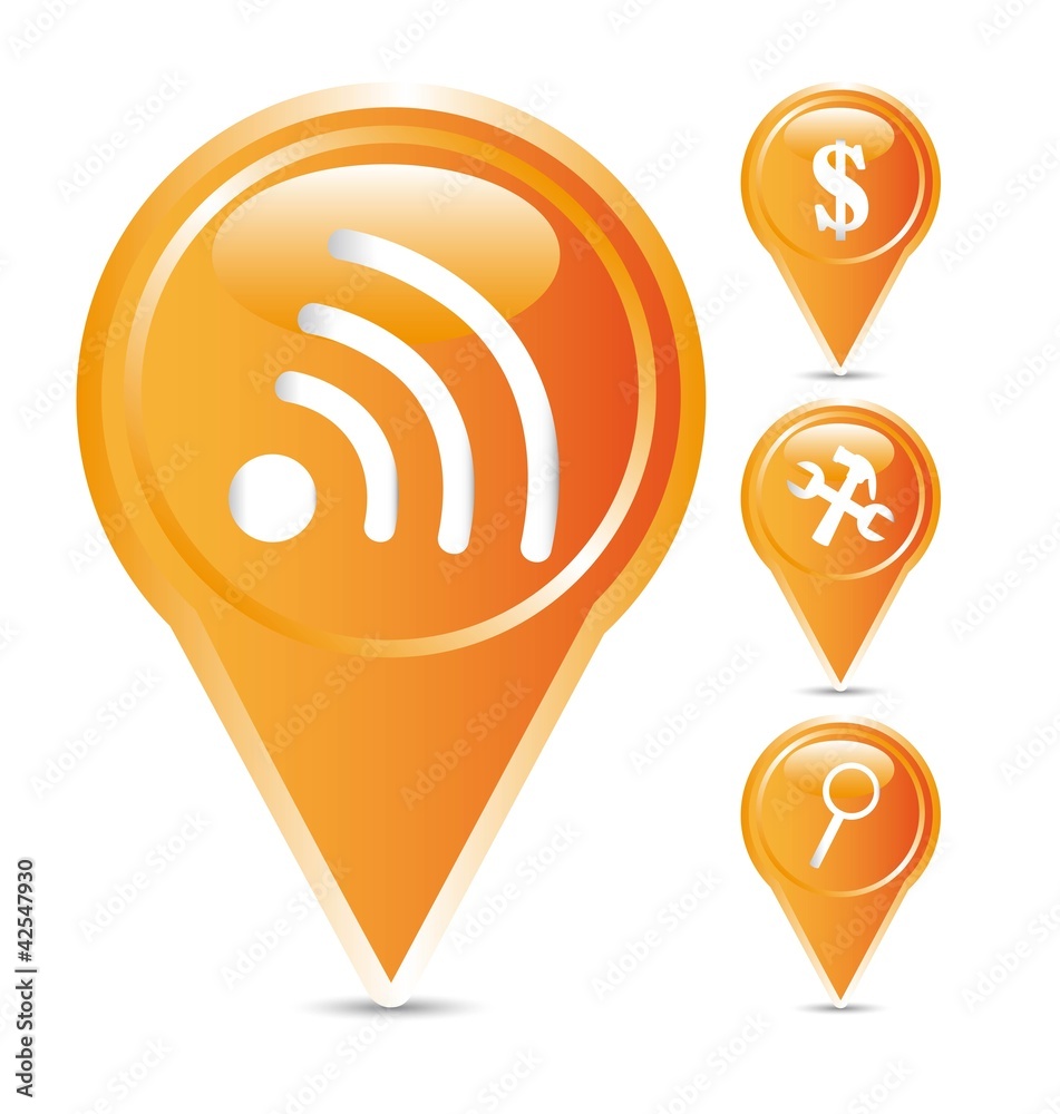 orange icons orange icons