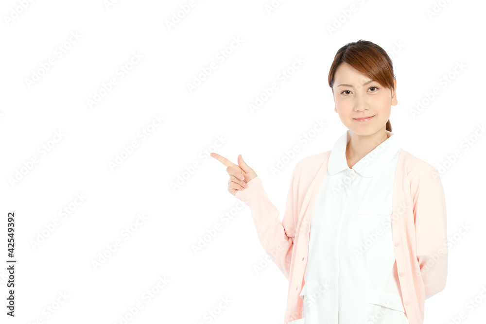 Beautiful young nurse. Portrait of asian Beautiful young nurse. Portrait of asian