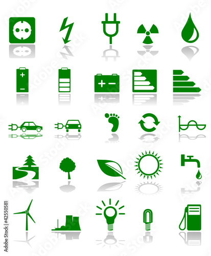Green Energy Symbols