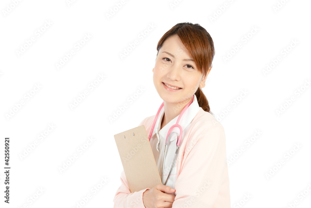 Beautiful young nurse. Portrait of asian Beautiful young nurse. Portrait of asian
