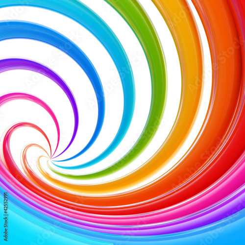 Abstract swirl background made of twirls