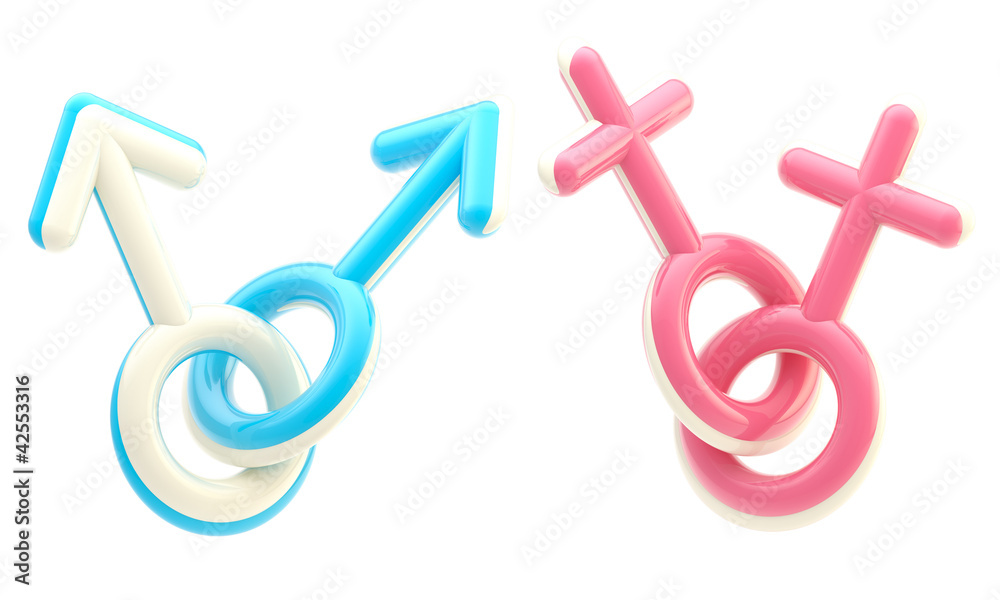 Gay and lesbian symbol emblems Gay and lesbian symbol emblems