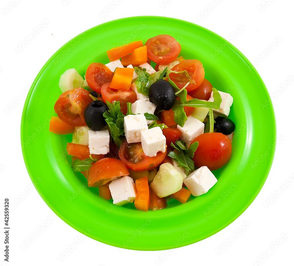 The Greek salad.