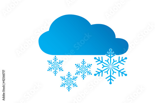 Icon weather snow
