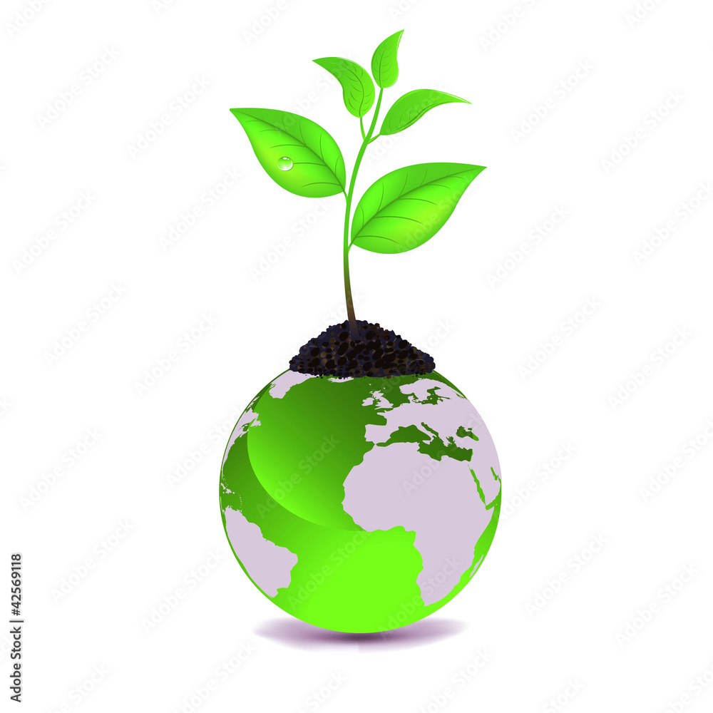 Monde en vert Monde en vert