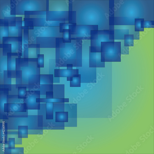 Abstrakt grünblau