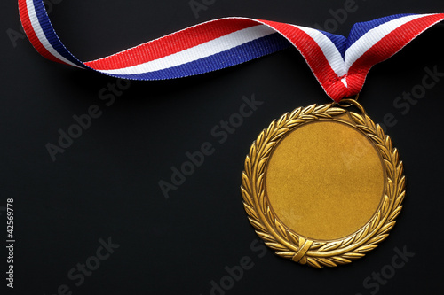 Olympic gold medal photo