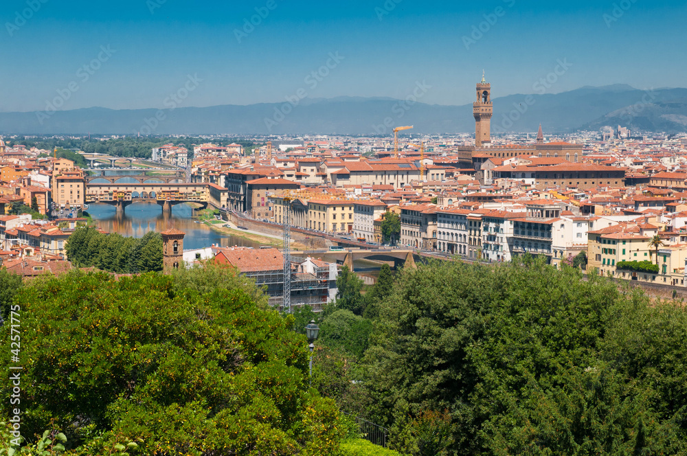 View of Florence, Tuscany, Italy