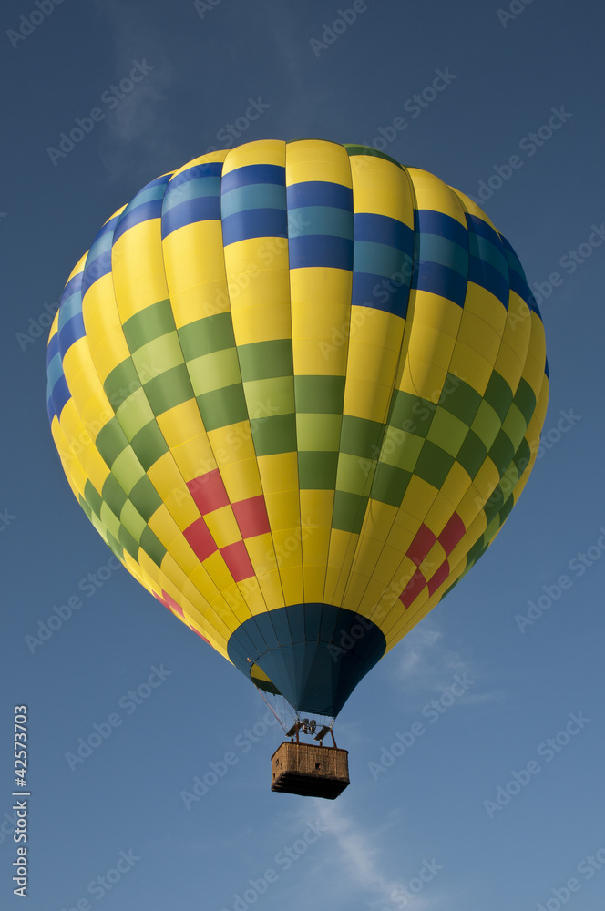Naklejka premium Hot air balloon