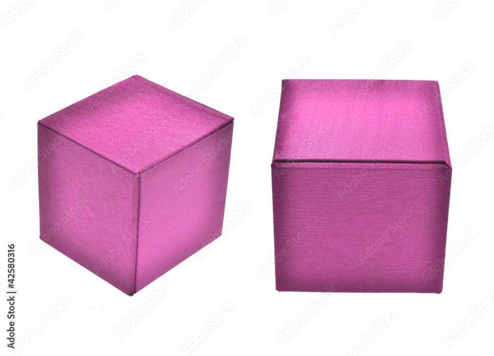 box in colorful isolate on white box in colorful isolate on white