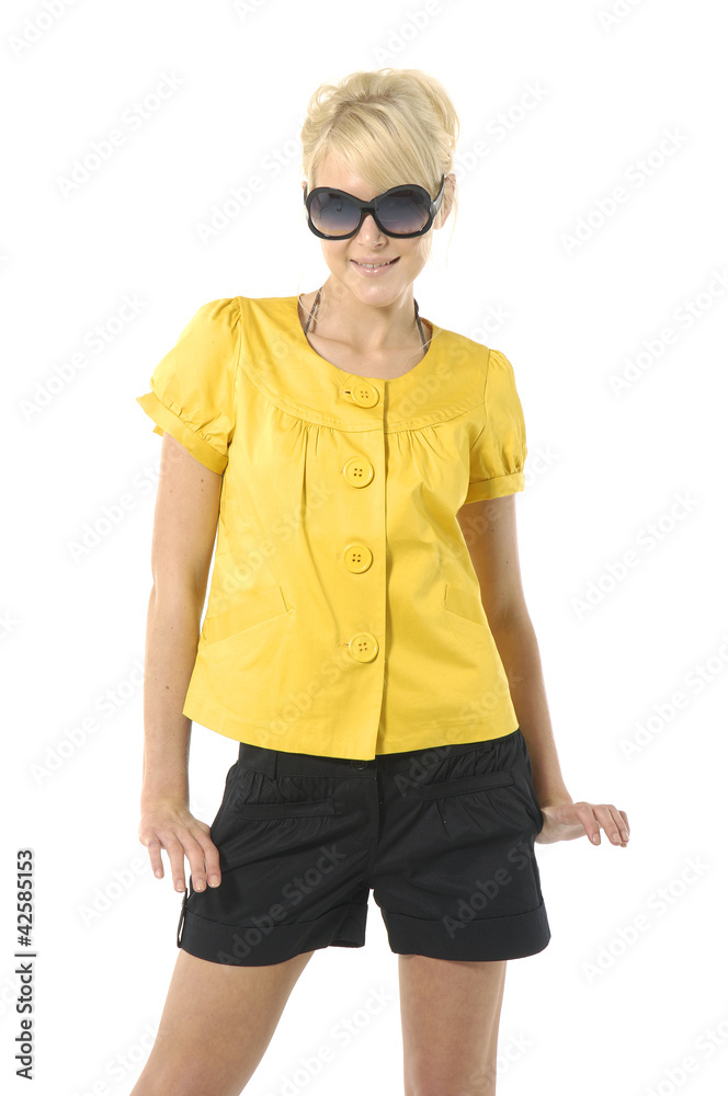 Portrait of fashion woman Portrait of fashion woman
