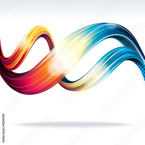 Abstract background of technology connection.