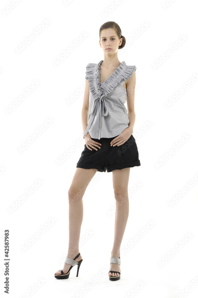 Vogue style photo of fashion model Vogue style photo of fashion model