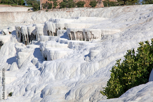 Travertine pools and terraces at Pamukkale, Turkey © Victor Lauer