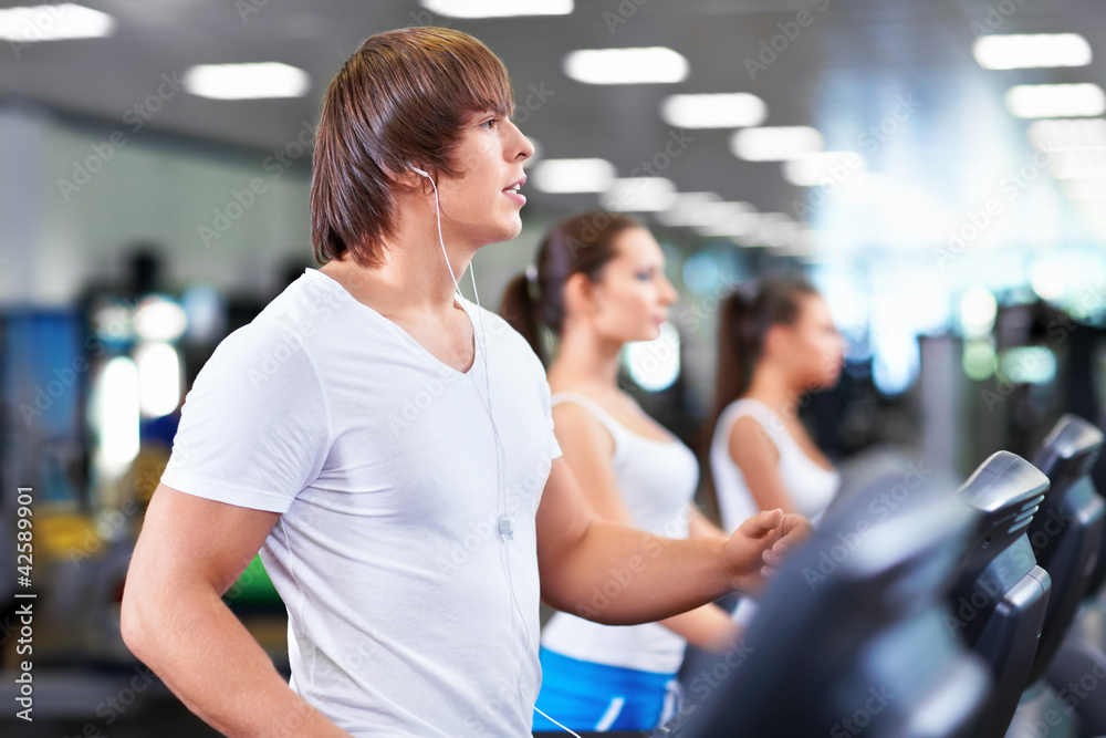 On the treadmill