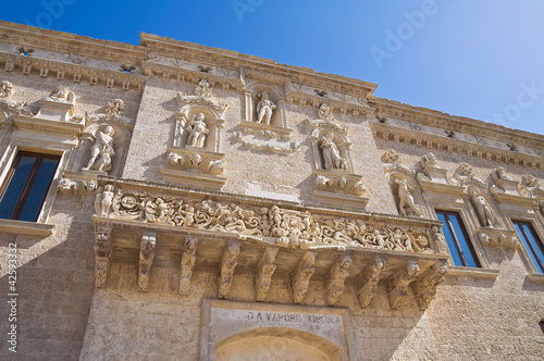 De Monti Castle of Corigliano d'Otranto. Puglia. Italy. photo