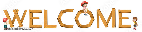 english word welcome