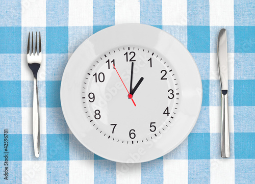 Lunch time concept