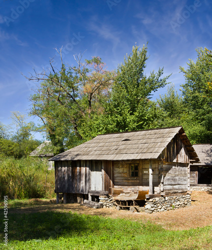 Traditional authentic barn - Gorj © marugod83